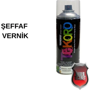 Akrilik Sprey Boya Tekoro 400 ml – Metal, Plastik, Ahşap Cam ve Oto Yüzeylere Uygun Renkler