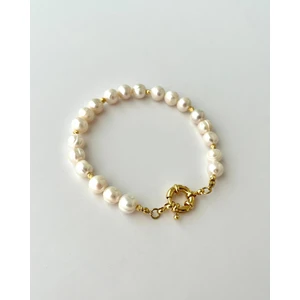 Gerçek Inci Bileklik - Altın & Charm Takılabilir