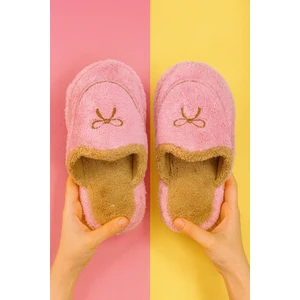 Amore Kapalı Kadın Ev Terliği Günlük Rahat Kışlık Terlik