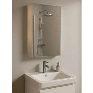 Emdief Home Aynalı Banyo Dolabı Tek Kapaklı 60X40X15 cm