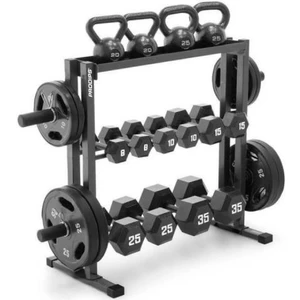 Olimpik Ağırlık Plaka Dambıl Kettlebell Standı Rack