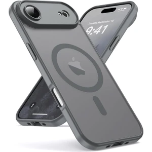 M.TK Moveteck Apple iPhone 17 Air Kılıf Mat Magsafe Şarj Özellikli Darbe Önleyici Hassas Buton Lansman Renkli Yumuşak Kenarlı Kapak