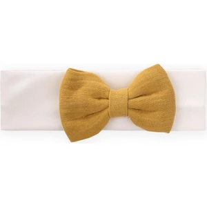 Kurdeleli Bebe Bandanası Hardal Sarı