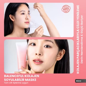 Soyulabilir Kolajen Yüz Maskesi