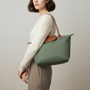 Kadın Uzun Saplı Katlanabilir Omuz Çantası