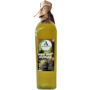 Ay Akdeniz Soğuk Sıkma Zeytinyağı 1 Lt Ev Yapımı