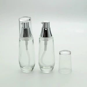 Krem ve Losyon Şişesi 30 ml (5 Adet) (TEKRAR DOLDURULABİLİR) Şeffaf Boş Şişe