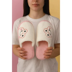 Frog Kurbağalı Kapalı Kadın Ev Terliği Günlük Rahat Kışlık Terlik