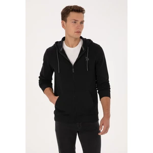 U.s. Polo Assn. Erkek Siyah Hırka (Örme) 50313748-VR046