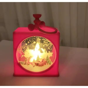 Işıklı Yılbaşı Gece Lambası