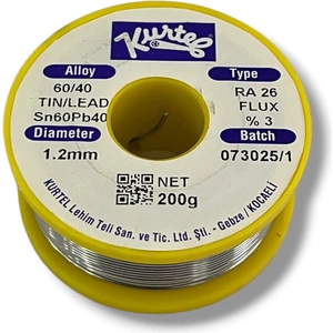 Lehim Teli 1,2mm 200 Gram (Orjinal)