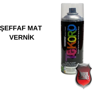 Akrilik Sprey Boya Tekoro 400 ml – Metal, Plastik, Ahşap Cam ve Oto Yüzeylere Uygun Renkler