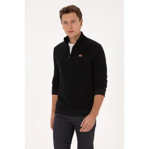 U.s. Polo Assn. Erkek Siyah Sweatshirt 50313802-VR046