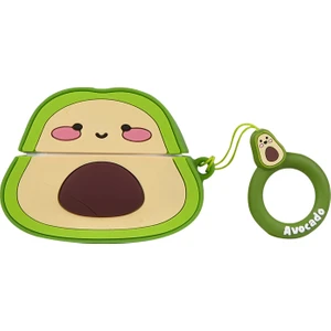 Caseonn Apple Airpods Pro 3 Kılıf Karakter Figürlü Avokado