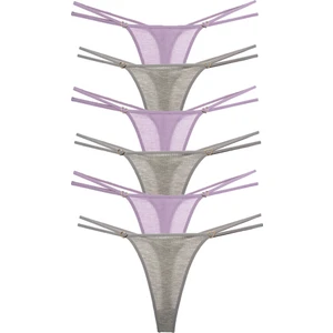 Vanilya Secret Ipli Tanga Pamuk 6'lı Paket