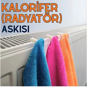 Birr Design Kalorifer Askısı Radyatör Askısı Petek Eşya Kurutma Askısı