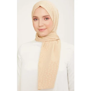 Trend J.capri Şal 4 - 322  -  Kalpli Krem