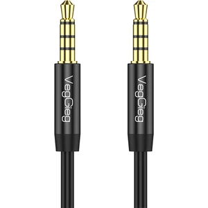 3.5mm Jack Trrs Hi-Fi Aux Mikrofon ve Ses Kablosu 2 Metre