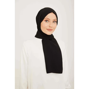 Trend Siyah Tek Renk Cazz Şal 42