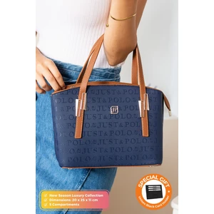 POLOGRAND London Orijinal Just Polo Collection 5 Bölmeli Lüks Yumuşak Deri Ayarlanabilir Çapraz Askılı Omuz Çantası