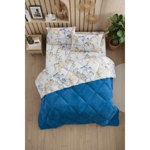 Nordelle Battal Boy Lüx Wellsoft Yorgan Çift Taraflı - 2 Adet Yastık Kılıflı Yorgan Seti 215X235 cm