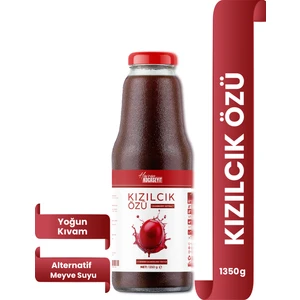 Havran Kocaseyit Kızılcık Özü Doğal 1350 g Geleneksel Yöntemlerle Üretilmiştir