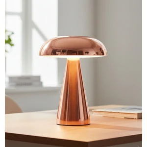 KML113 Dokunmatik Altın Rose Lambası Cct (3 Renk Opsiyonlu) - Beyaz - Doğal Beyaz - Günışığı