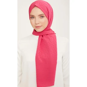 Trend J.capri Şal 4 - 04  -  Kalpli Pembe