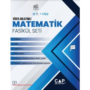 Çap Yayınları TYT Matematik Seti Tamamı Video Çözümlü