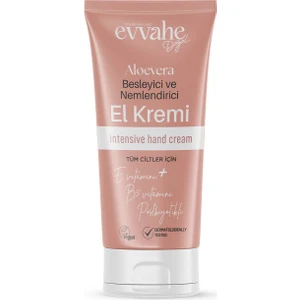 Evvahe Doğal Besleyici  ve Nemlendirici  El Kremi 50ML