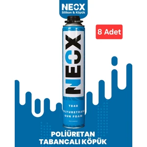 Poliüretan Tabancalı Montaj Köpüğü 840 gr (8 Adet)