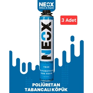 Poliüretan Tabancalı Montaj Köpüğü 840 gr (3 Adet)