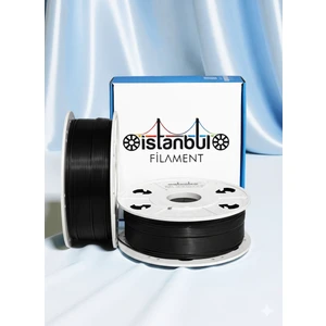 İstanbul Filament Istanbul Filament 3D Baskı Pla Siyah 1 kg Ø 1,75MM ± 0,05 mm Bambu Lab Uyumlu
