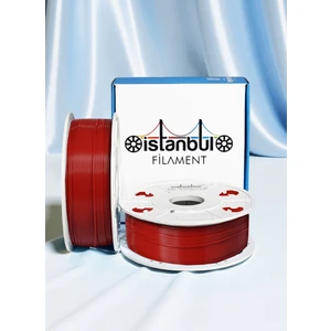 İstanbul Filament Istanbul Filament 3D Baskı Pla  Filament Kırmızı 1 kg Ø 1,75MM ± 0,05 mm Bambu Lab Uyumlu