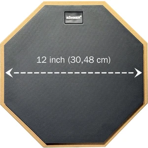 DPP-12 Bateri & Davul Çalışma Pedi 12" (inç)