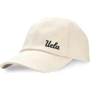 Damıan Kemik Rengi Baseball Cap Suni Deri - Unisex Şapka