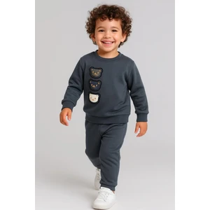 Çocuk Sweatshirt ve Eşofman Altı Takım - %100 Pamuk