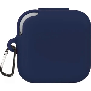 Caseonn Nothing Cmf Buds Pro 2 Kılıf Askı Aparatlı Mat Silikon Lacivert