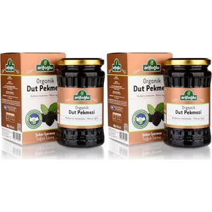 Organik Dut Pekmezi 480 gr 2 Adet (Soğuk Sıkım)