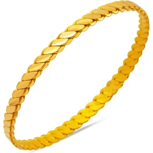 Kızılay Kuyumcusu 22 Ayar 15 Gram Yatırımlık Üçtelli Adana Burma Bilezik