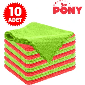 Mikrofiber Temizlik Bezi 10'lu