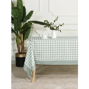 Ekose Masa Örtüsü Digital Baskılı (160X220 Cm) Yeşil