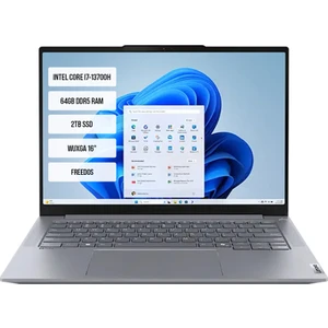 Thinkbook 16 G6 Irl 21KH00WATR-08 Intel Core I7-13700H 64GB Ddr5 2tb SSD Wuxga 16" Freedos Taşınabilir Bilgisayar