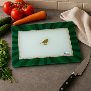 Amisos Züccaciye Ac Amisos Temperli Kırılmaz Cam Kesim Panosu 25X35 cm