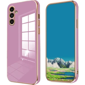 Nezih Case Samsung Galaxy S25 Fe Uyumlu Kamera Korumalı Parlak Kaplamalı Şık Silikon Kapak