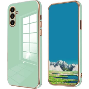 Nezih Case Samsung Galaxy S25 Fe Uyumlu Kamera Korumalı Parlak Kaplamalı Şık Silikon Kapak