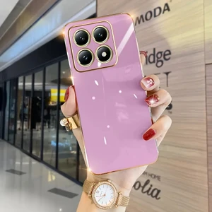 Nezih Case Mi 14T Pro Uyumlu Kamera Korumalı Parlak Kaplamalı Şık Silikon Kapak