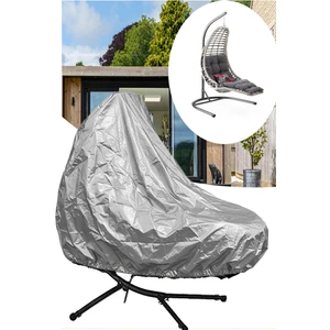 Bodrum Rattan Salıncak Su Geçirmez Koruma Örtüsü Kılıfı Bahçe, Balkon Ev Salıncağı Ayak Uzatmalı  Branda