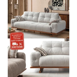 Napoli 3' Lü Sırt Atlamalı Koltuk