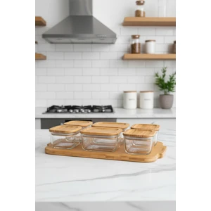 Enzo - 13 Parça Cam Kahvaltılık